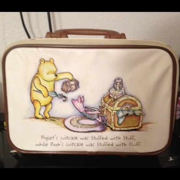 Reserved for @roxielynn_7 - Pooh Suitcase & Bag