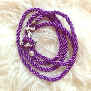 anchor wrap rope bracelet