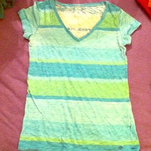 Aeropostale Ombre V-neck