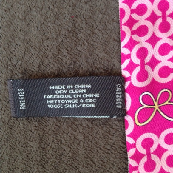 NWT Coach Pony Tail Scarf / Purse Bow with Sequins - Picture 3 of 4