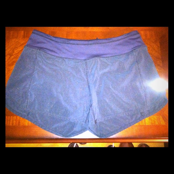 Lulu running shorts size 6