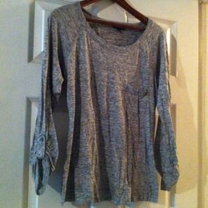Sold!!! Woman's grey heather shirt with pocket