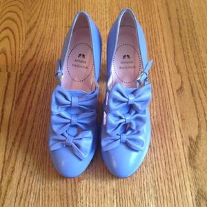 BHLDN blue heels.