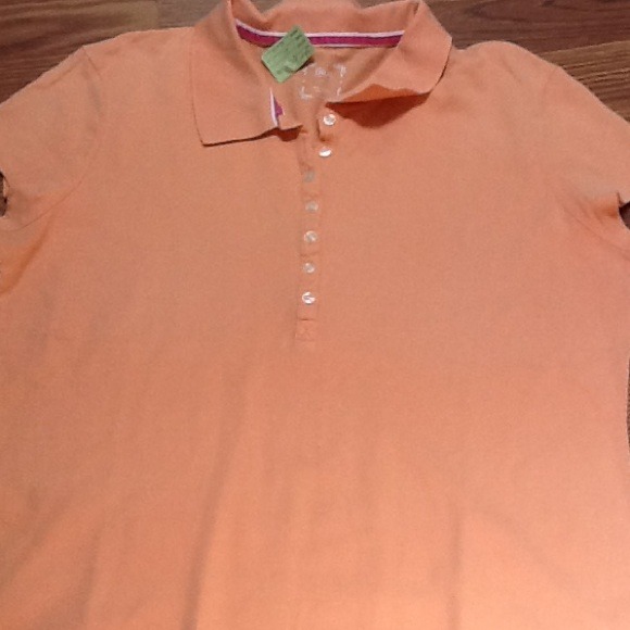 Ladies Bass short sleeve polo style top