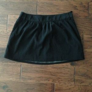 Black express mini skirt