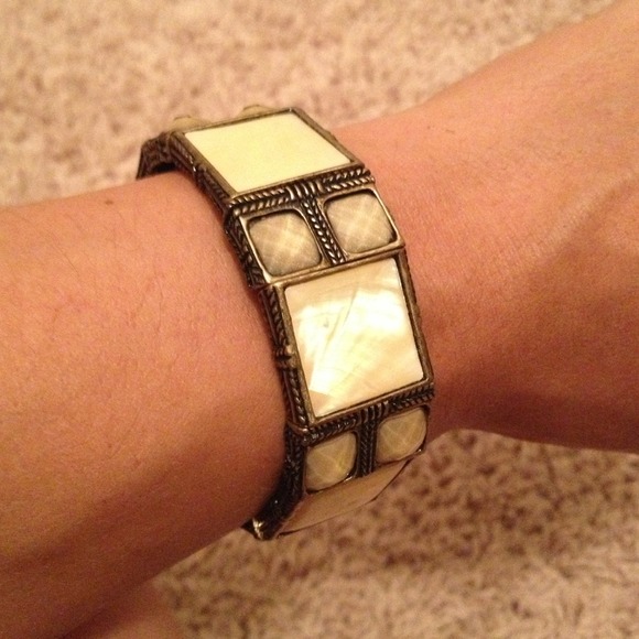 Lia Sophia Mother of Pearl bracelet