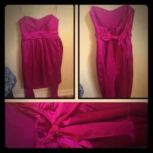 Fuchsia Classy Dinner&Drinks Dress