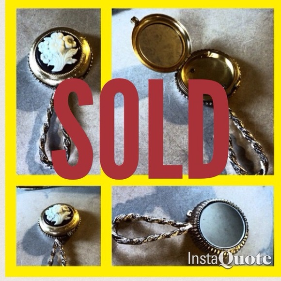 Hand mirror and case