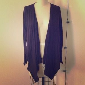 Gap Deep Plum non-Closure Cardigan