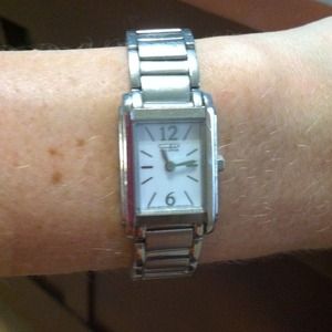Silver citizen watch