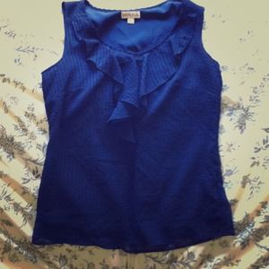 Merona navy blouse