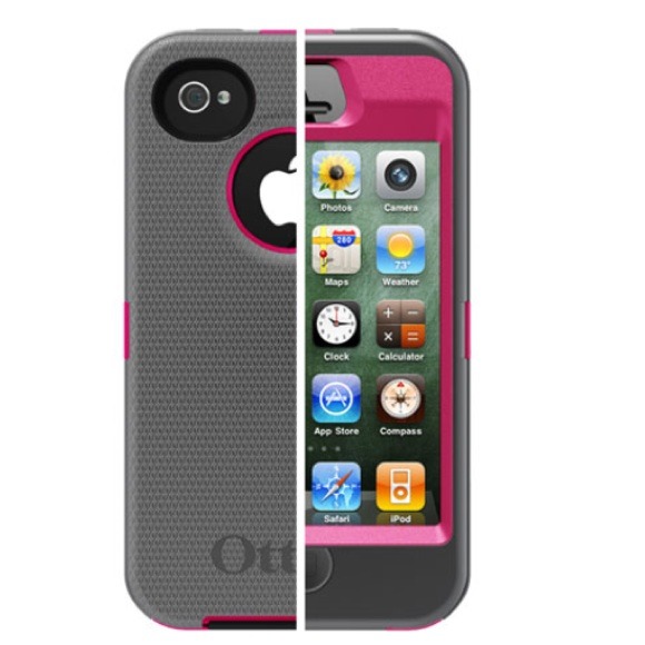📲SOLD📲Pink/grey iPhone 4 other box case