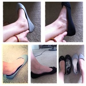 2 pairs of flats with current sale for 14