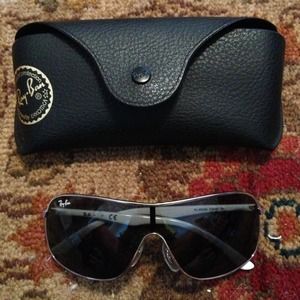 Purple and white JR. Ray Bans with original case