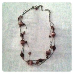 Lia Sophia purple necklace