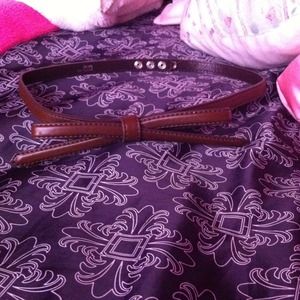 Brown Bow Belt!