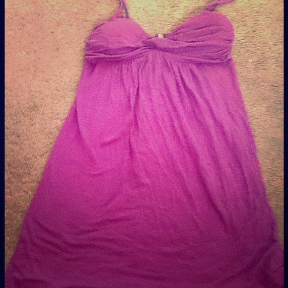 Purple dress