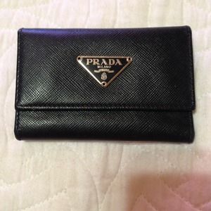 Authentic Prada key wallet