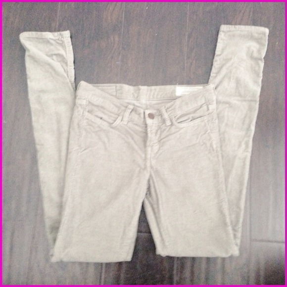 ❤⬇REDUCED⬇All Saints Stone Color Corduroy Jeans❤