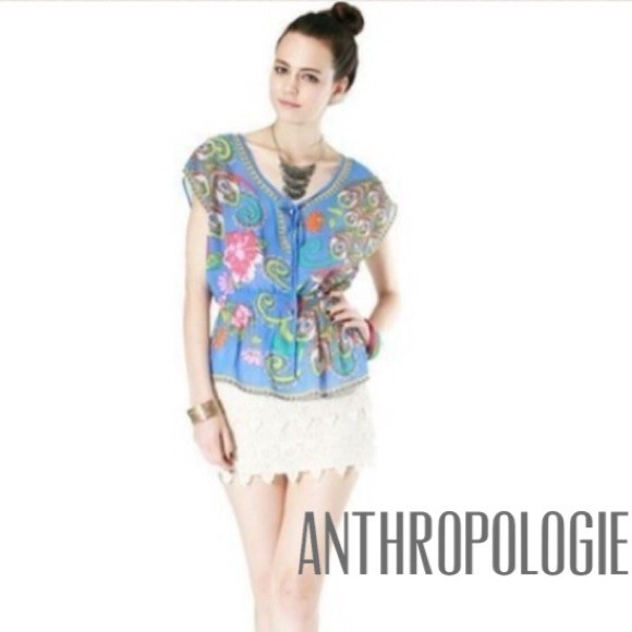 Boho Peasant Top