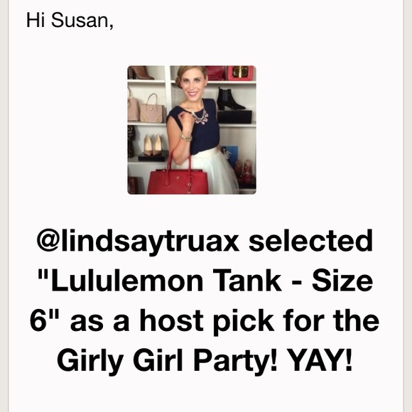 💖HOST PICK💖 Lululemon Tank - Size 6 - Picture 2 of 2