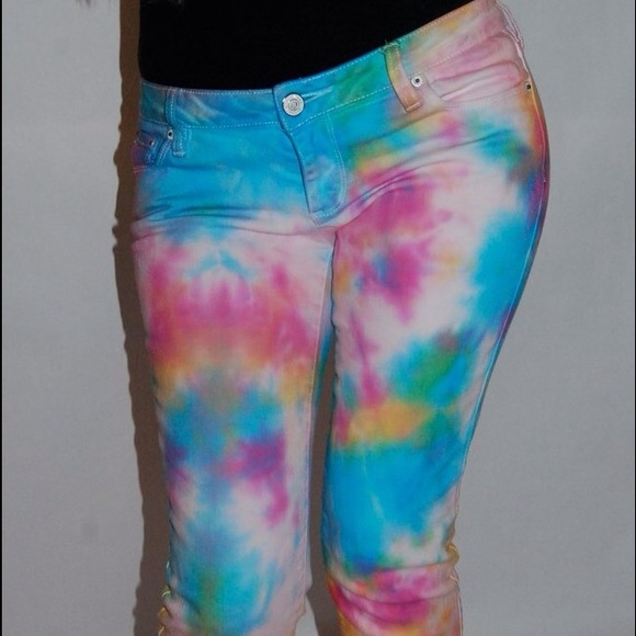 🎉Price Reduced🎉 Custom Tie Dye Jeans