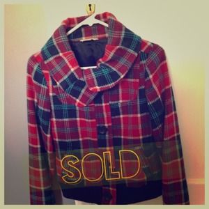 Bundled 🚩Sold🚩Cool plaid jacket