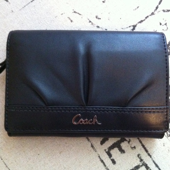 JUST REDUCED! Black Coach Wallet