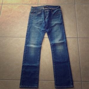 Levi's tilted straight 504 jeans light blue
