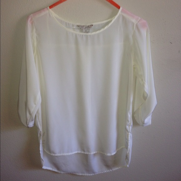 #SOLD as#bundle of 2 See Through long sleeve top - Picture 3 of 4