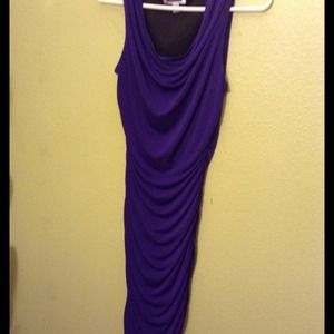 Sexy purple dress!