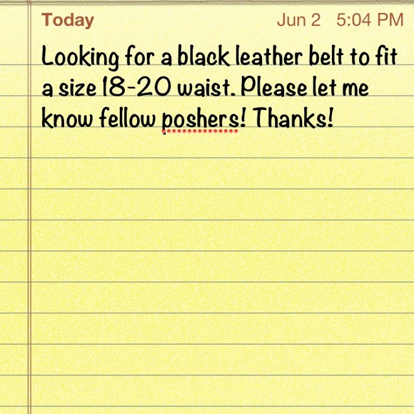 Looking for a black belt