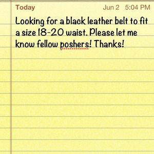 Looking for a black belt