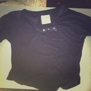 Abercrombie midriff small shirt.
