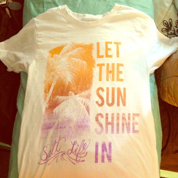 Salt life summer tee