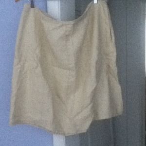 Linen skirt only use one once