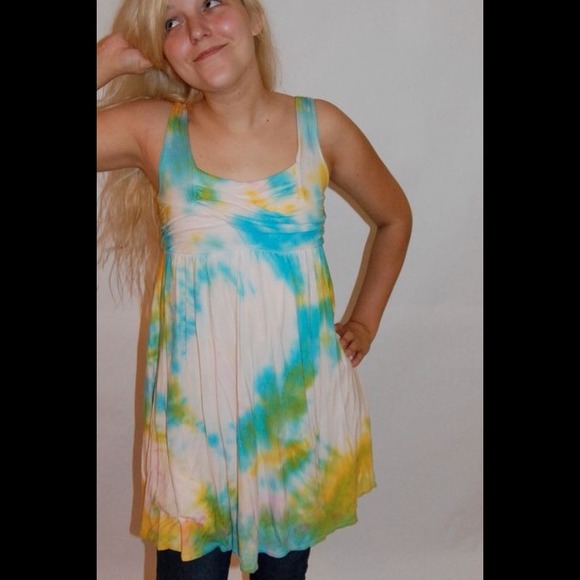 🎉Price Reduced🎉 Custom Tie Dye Dress/Tunic