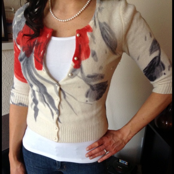 Beth Bowley Button Up Wool Sweater