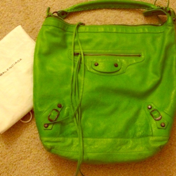 Green Balenciaga most beloved