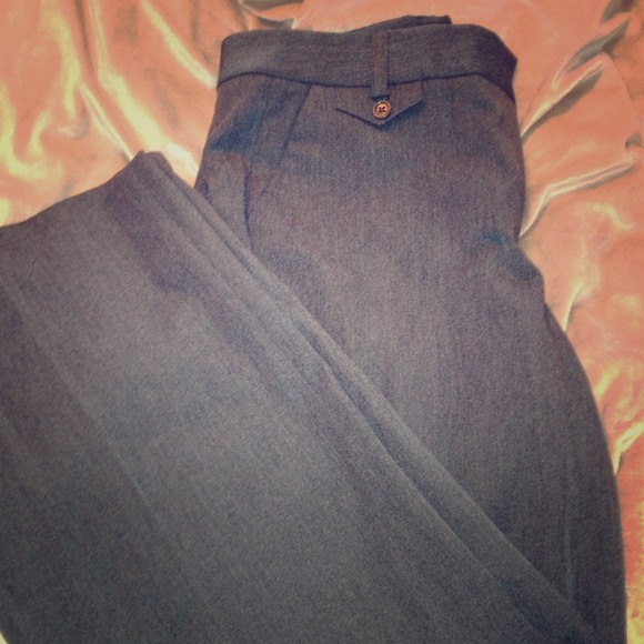 Gray dress pants. Size 14