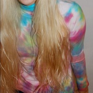 🎉Price Reduced🎉 Custom Tie Dyed Turtleneck