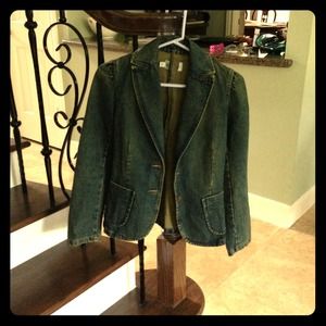 Jean jacket blazer