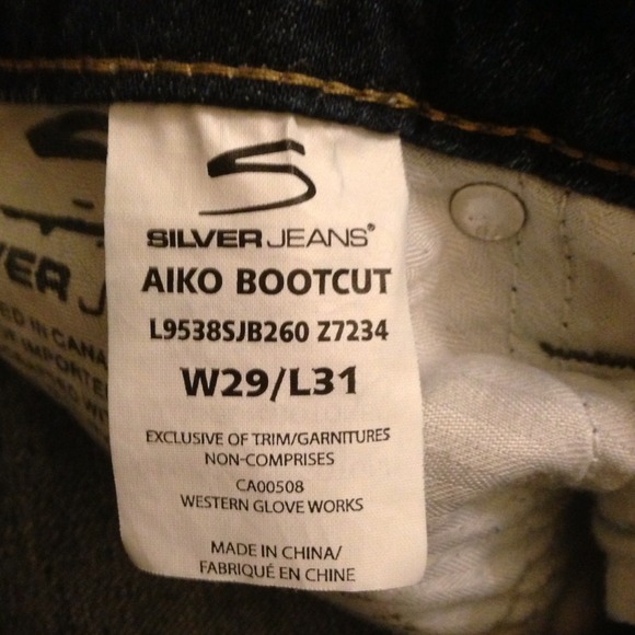 SOLD!!! Silver Jeans Aiko Bootcut - Picture 3 of 3