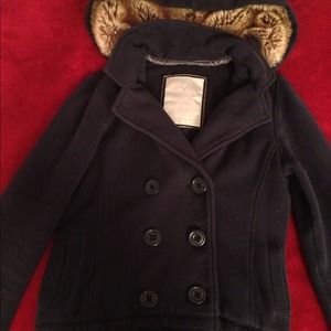 American Eagle Navy Peacoat M