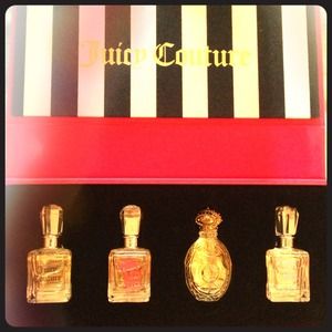Juicy couture perfume set, comes with tote