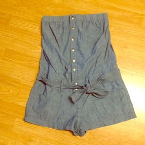 Express Denim Romper