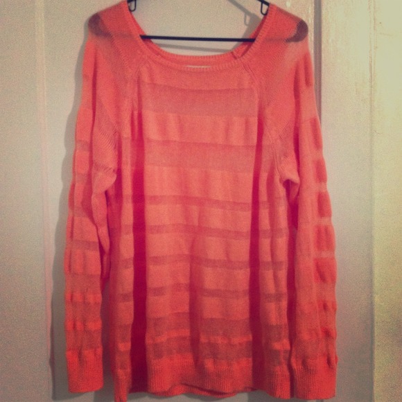 Old Navy Sweaters - Bright coral oversized sweater