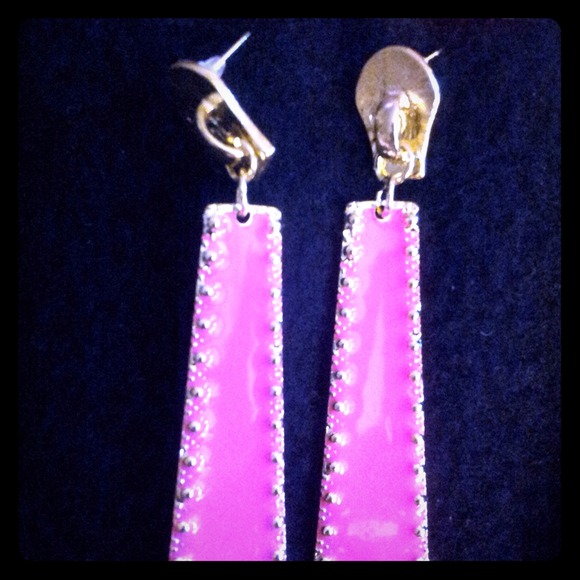 Cute zipper earrings