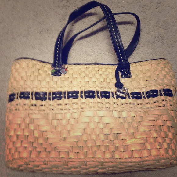 Brighton straw tote
