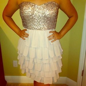 Beautiful blush color dress